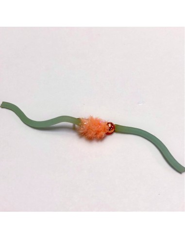 UV Biscuit Glow in the Dark Squirmy Worm - Barbed