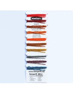 Semperfli - Dry Fly Poly Yarn - selection card