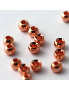 Copper Brass Beads (24 per pack)