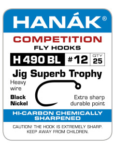 Hanak Barbless Jig Superb H490BL (extra strong) Hooks