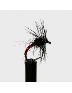 Dennis the Menace Gnat with Sparkle Wing - Barbless