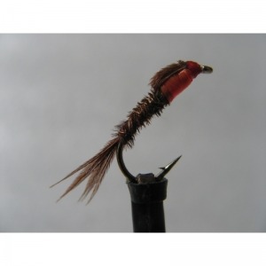 Wtd Nymph P/Tail Orange Size 12