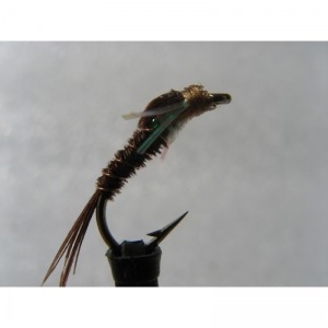 Wtd Nymph P/Tail Pearly Size 12