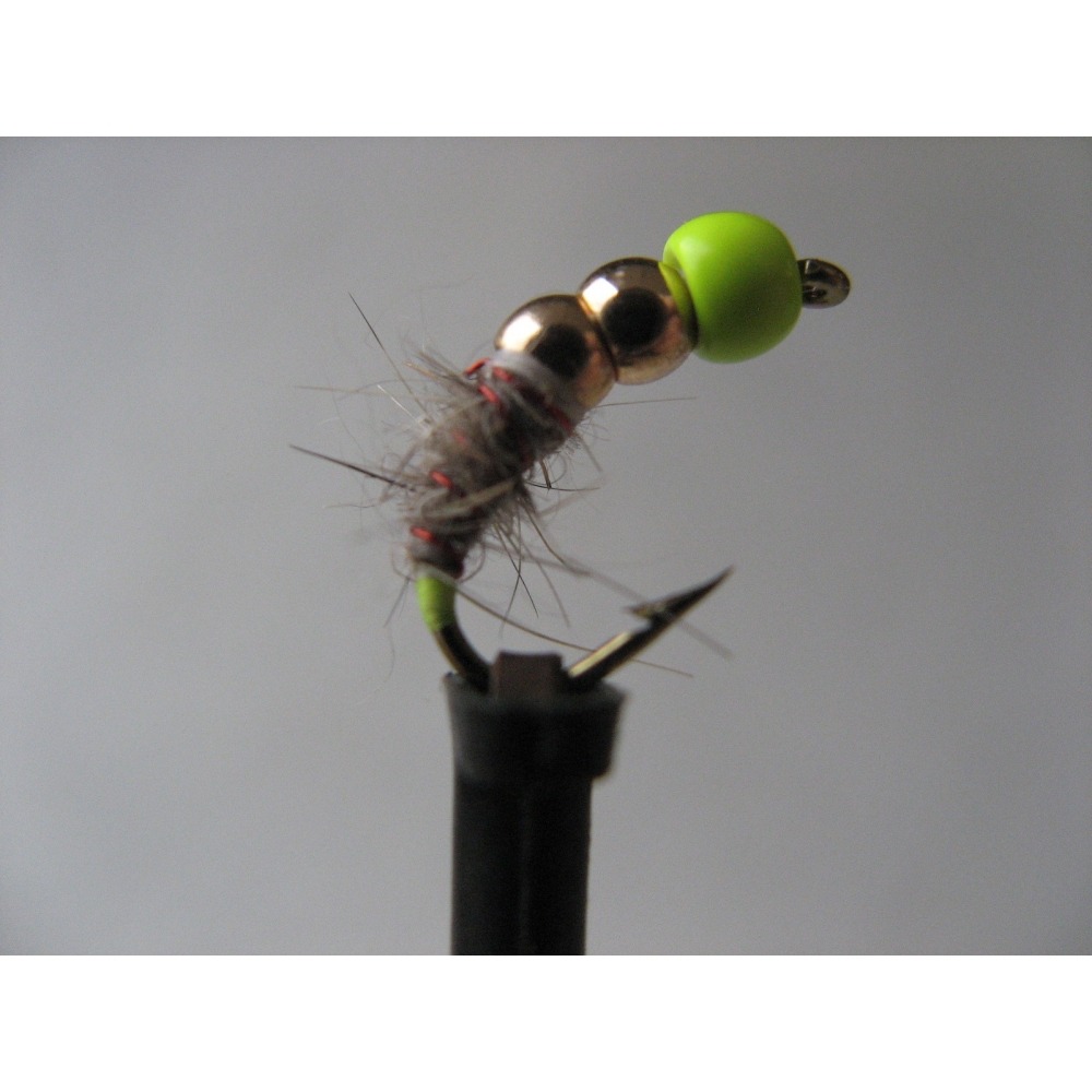 G/H Chartreuse Depth Charge Hares Ear Size 12 