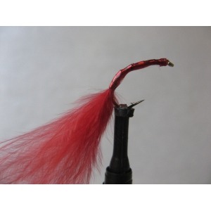BARBLESS Trout Flies: Bloodworm Collection No2 x 10 Size 10 code 440 