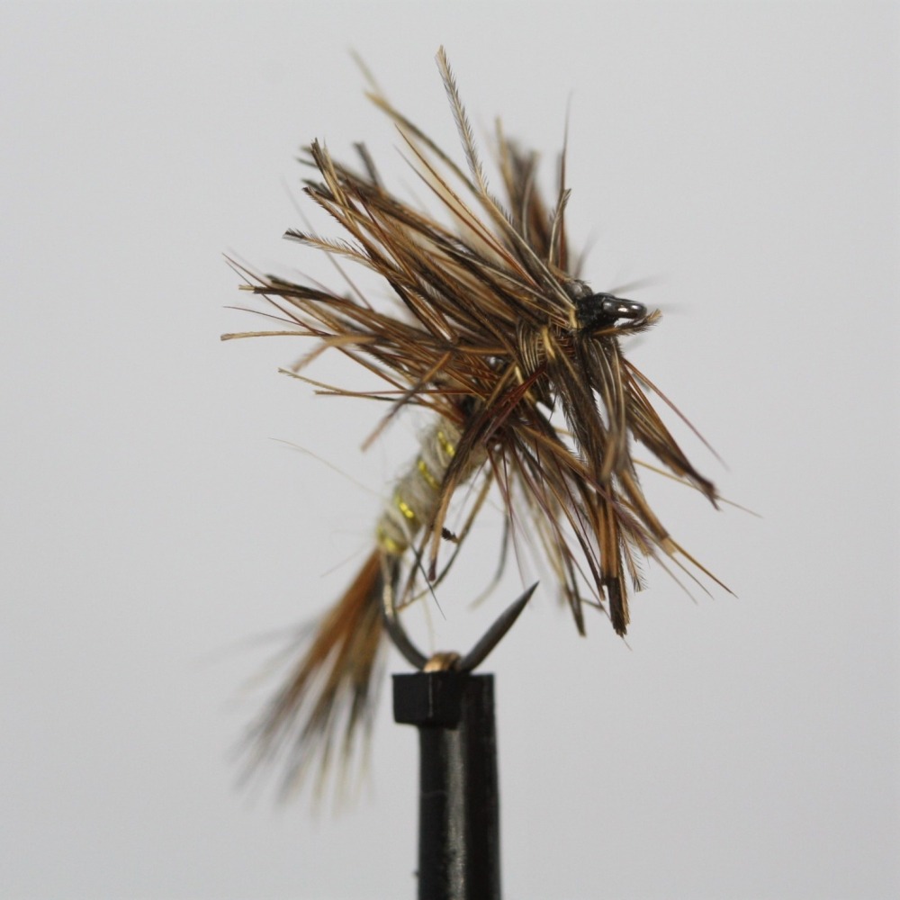 March Brown Dry Barbless Size 12