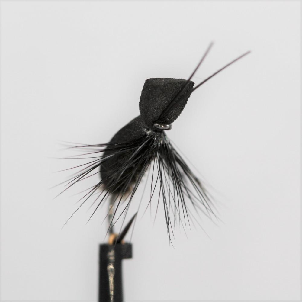 Black Foam Beetle Barbless