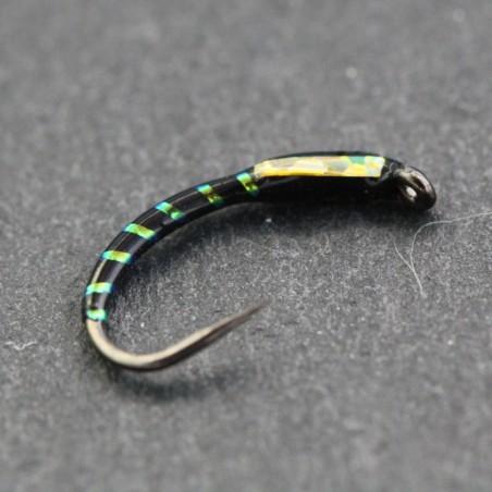 Black Holo Gold Cheeks Buzzer Barbless