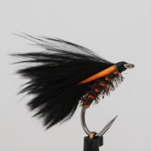Orange Holo Rib, Herl Body Cormorant Barbless