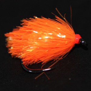 Safety Orange Jelly Blob Barbless