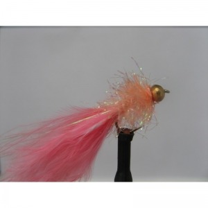 6 x Gold Head Orange Black Tail Fritz Trout Flies Size 10 Fishing Flies Lures 