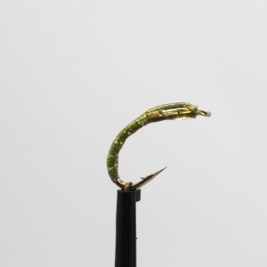 Olive Holo Gold Cheeks Epoxy Buzzer
