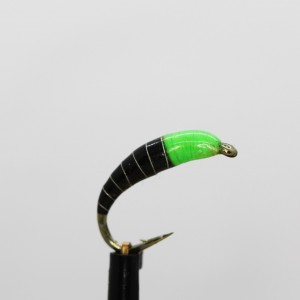 OKEY DOKEY Trout Buzzers Black With Hot Head Fly Choice Of Size  Qty Trout Flies 