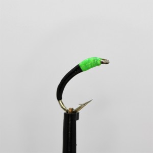 6x Okey Dokey Flexi-Floss Stalking Bugs – Beaded Worm Trout Flies, Size 12, Buzzers