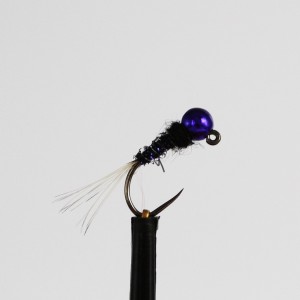 Purple Tungsten Nymph - Barbless
