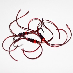 Claret Apps Worm Barbless