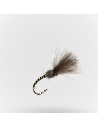 Bright Yellow CDC Shuttlecock (Curved Hook) Barbless