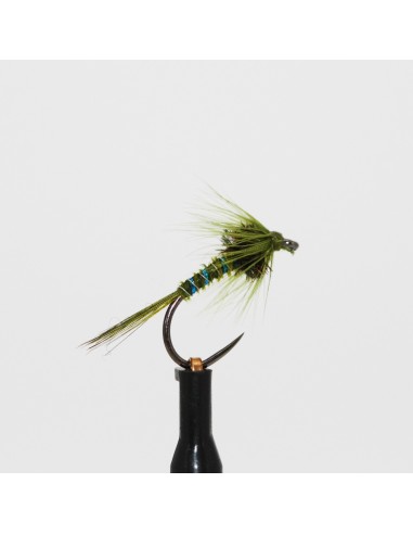 Olive Neon Cruncher Barbless