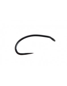 Elite Black Nickel Comp Barbless heavy size 12 fly tying hook trout fishing