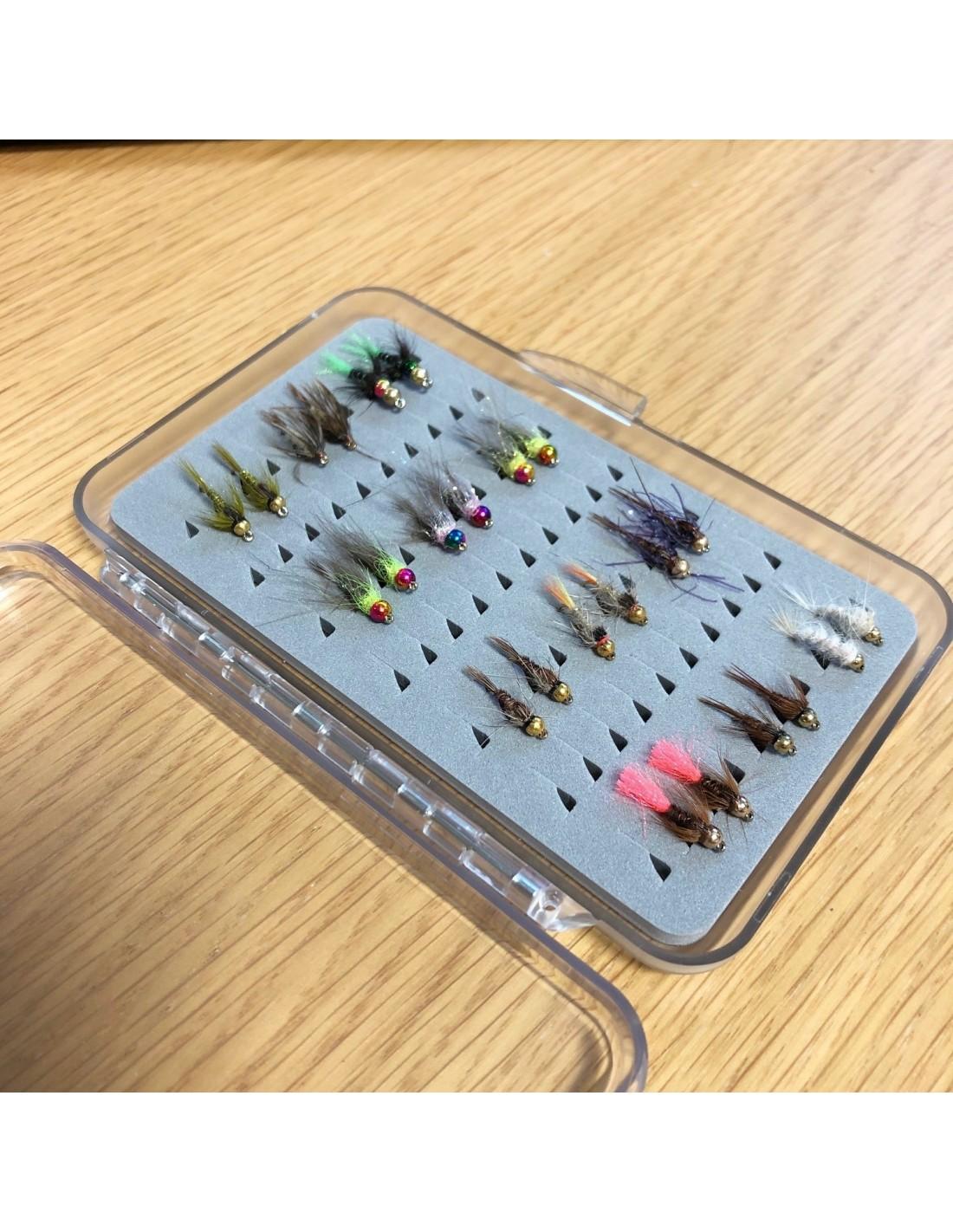 Brass Weighted Nymph Fly Box Barbed from My Fishing Flies