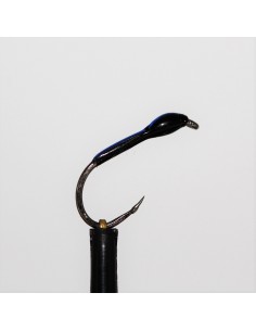 Black, Blue Flash Epoxy Buzzer Barbless