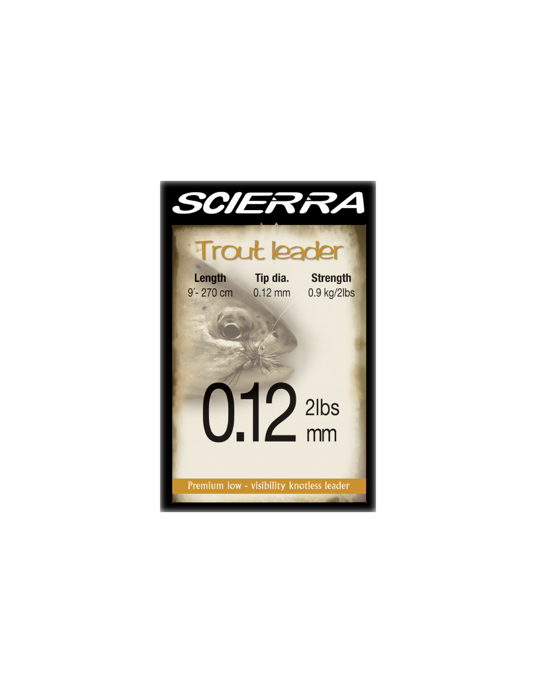 Scierra 9' / 270cm Tapered Trout Leaders